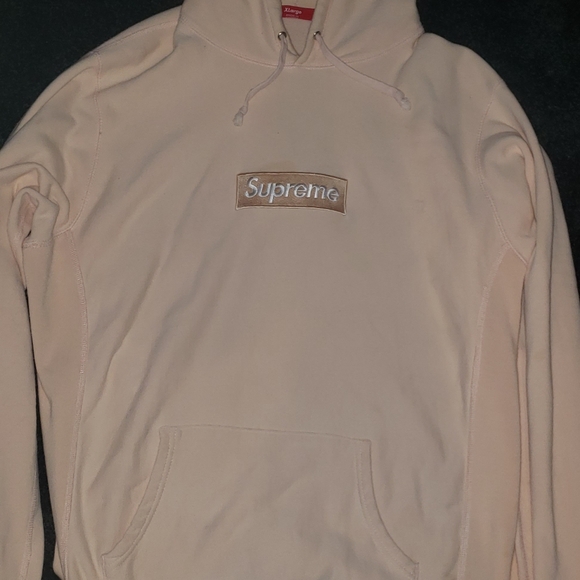 XL Unisex Supreme Peach Sweatshirt - Picture 3 of 9
